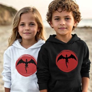 Saga of the dragon  - Organic Kinder Hoodie