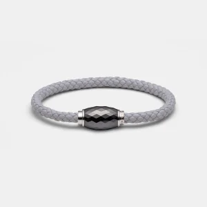 (mix&match)it! Armband, Leder, grau