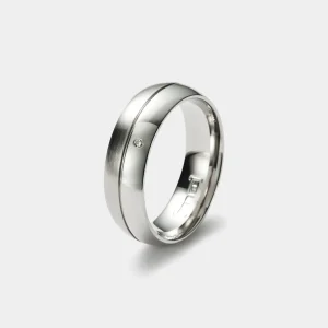 Slim Line Ring, Diamant